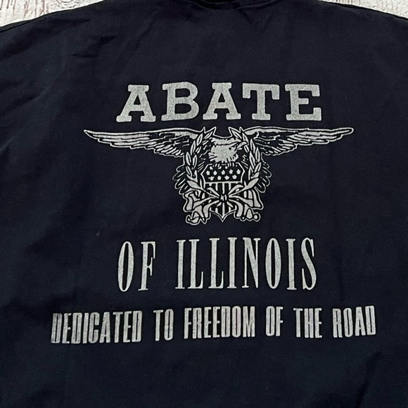 Vintage Liberty Statue of Liberty Illinois Motorcycle 1990s Crewneck tshirt - Picture 5 of 6